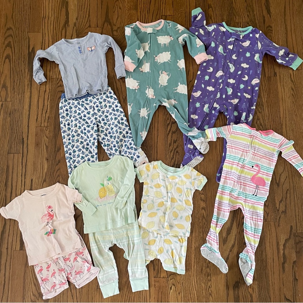 Girls Pajamas (12-18 month)